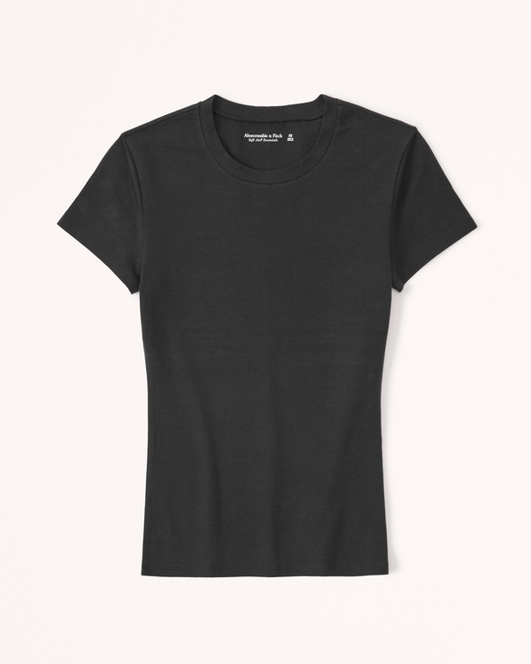 Essential Tuckable Baby Tee, Black view 1
