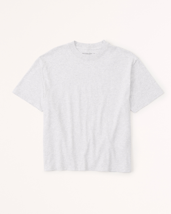 Essential Easy Tee, Light Heather Grey