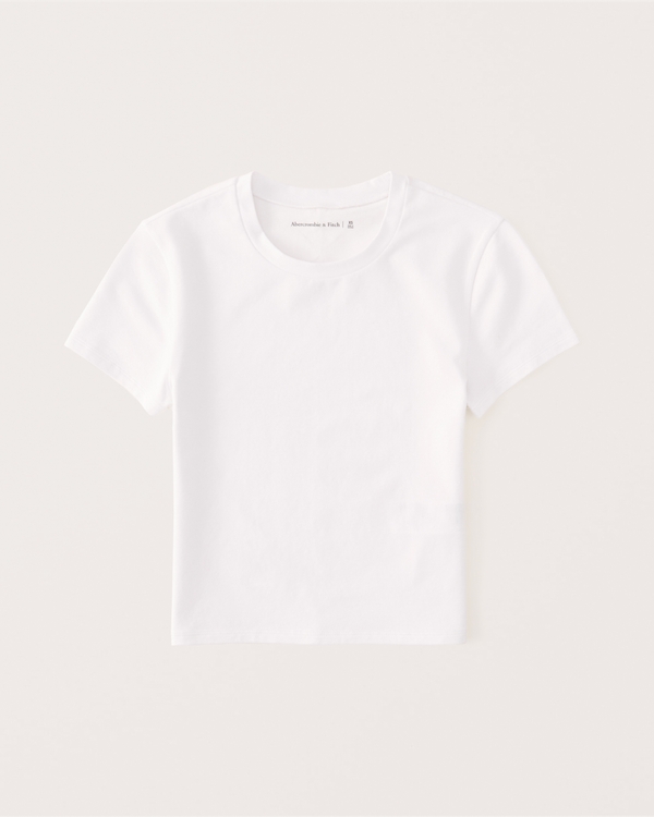 Essential Baby Tee, White