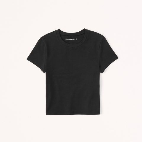 Женские футболки Abercrombie & Fitch Essential Baby Tee