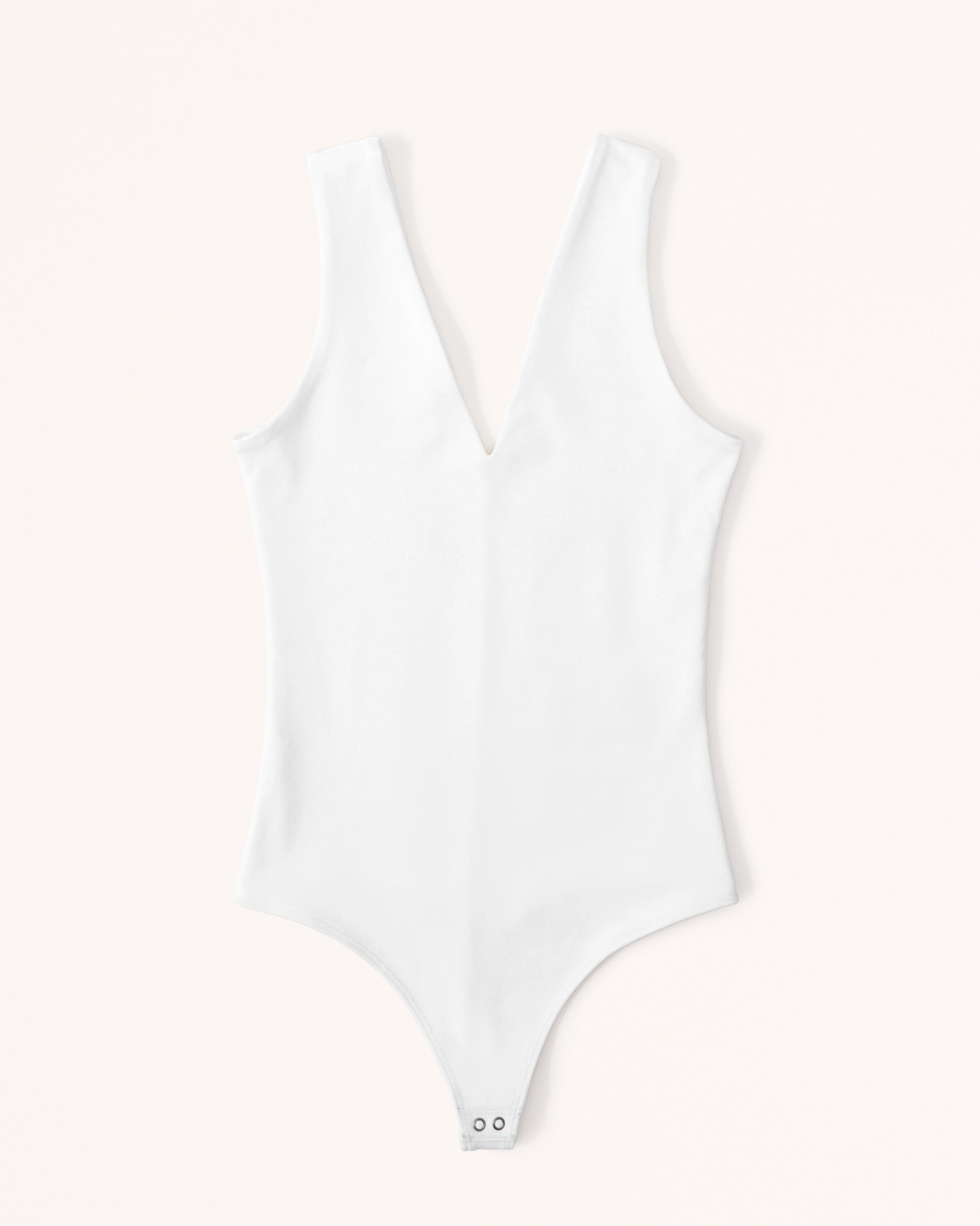 Seamless Fabric V-Neck Bodysuit