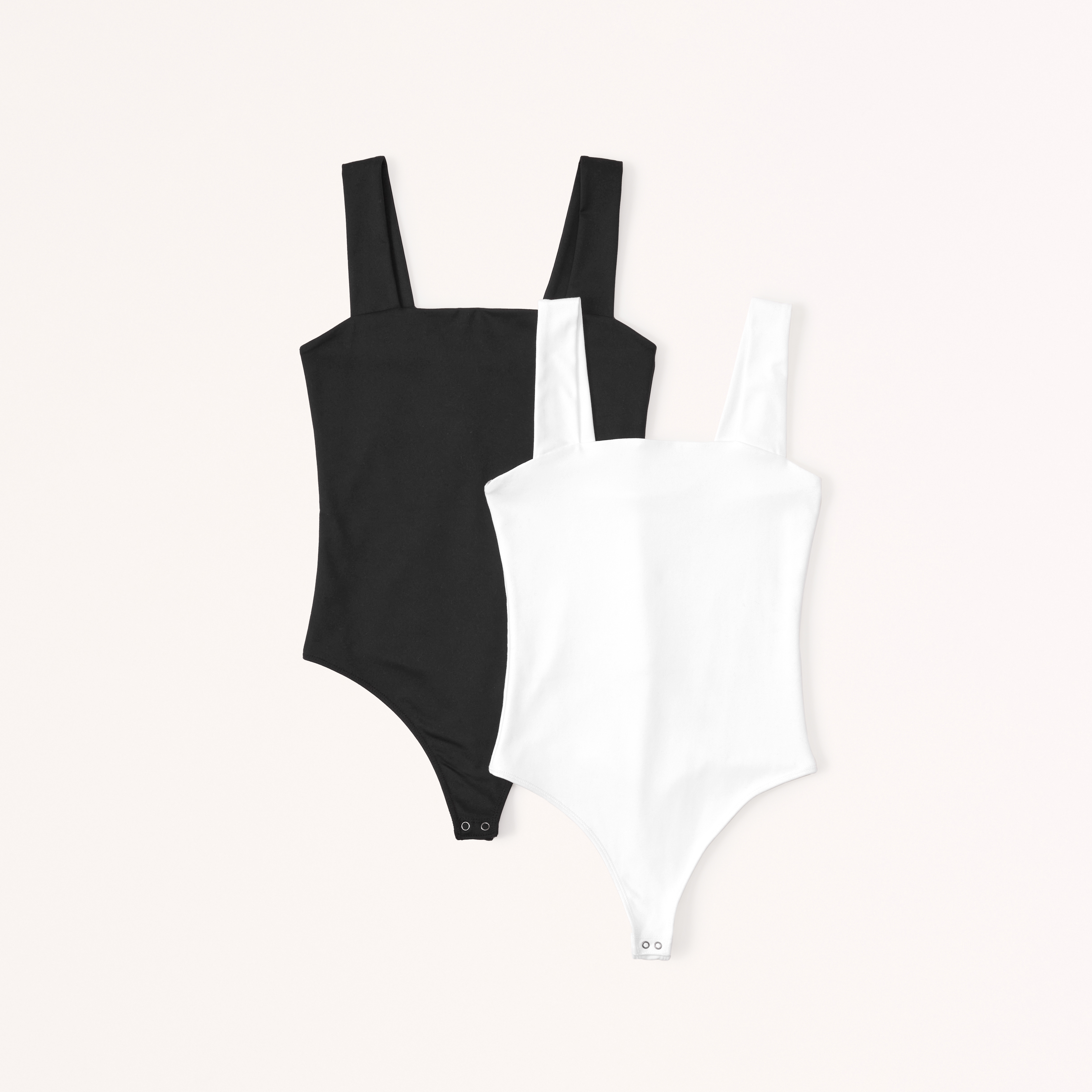 Women's 2-Pack Seamless Fabric Squareneck Bodysuits | Women's Tops