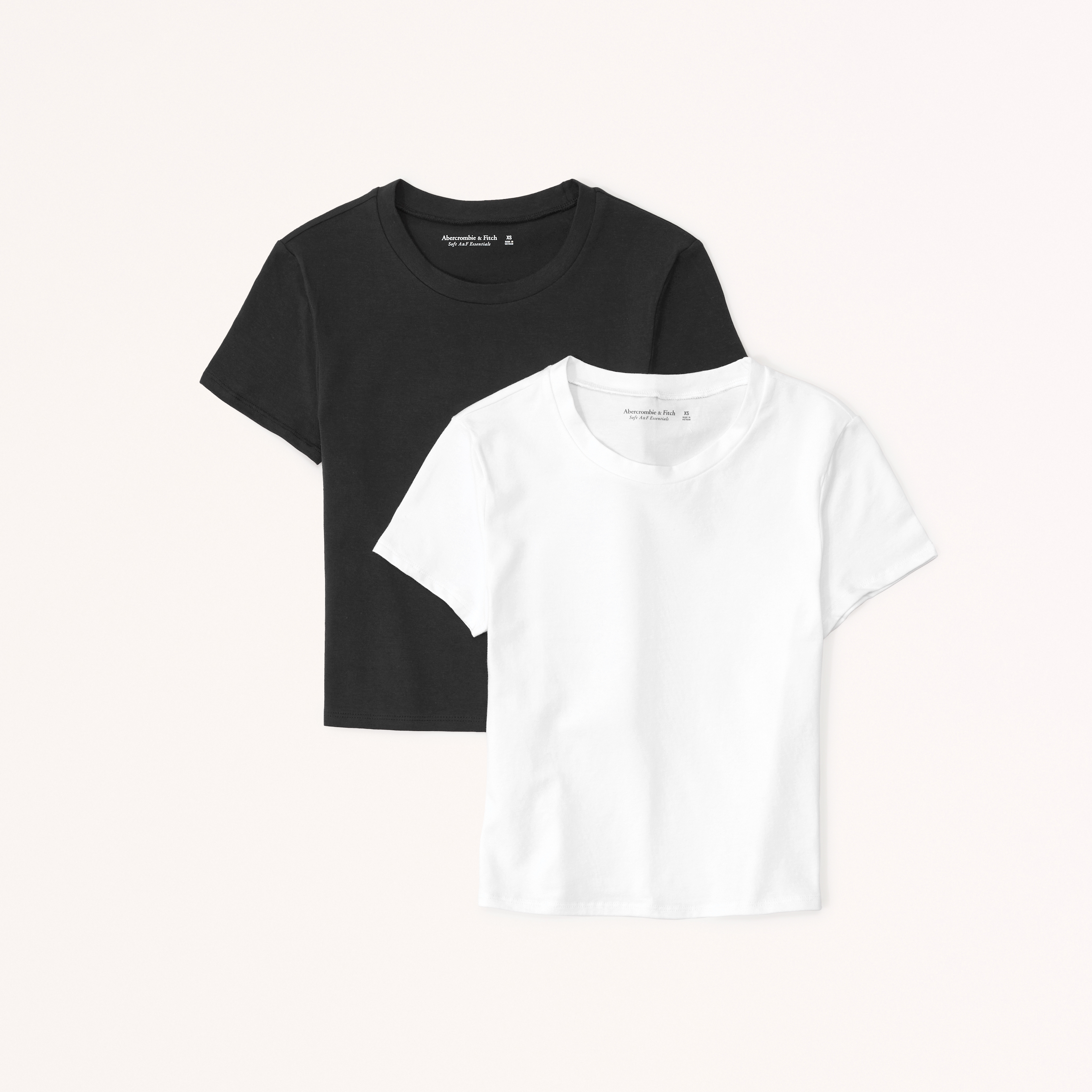 Women's 2-Pack Essential Baby Tees | Women's Tops | Abercrombie.com