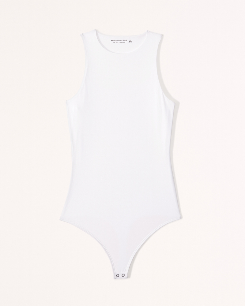 Women's Soft Matte Seamless High-Neck Bodysuit | Women's Clearance ...