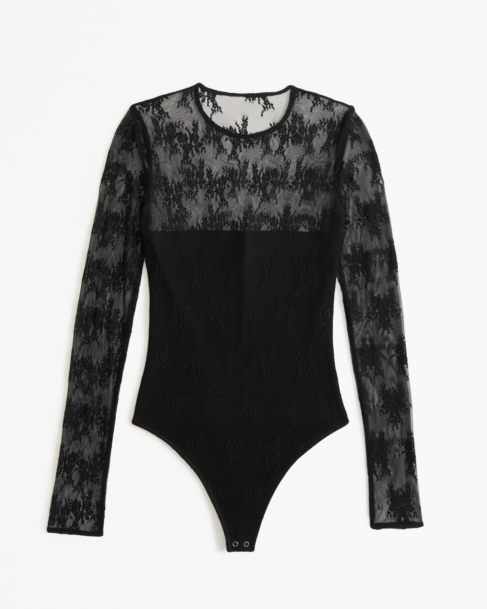 Sheer Me Out Black Lace Long Sleeve Bodysuit  Black lace bodysuit, Lace  bodysuit outfit, Lace top long sleeve