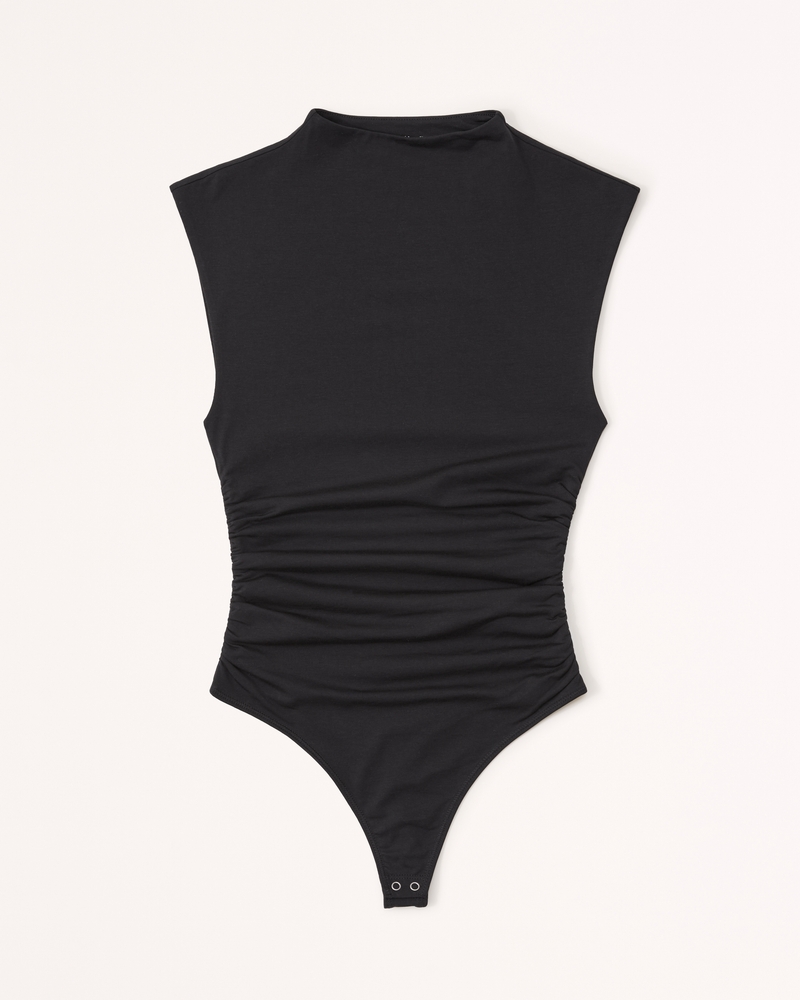 Shop Plain Sleeveless Shaping Bodysuit Online