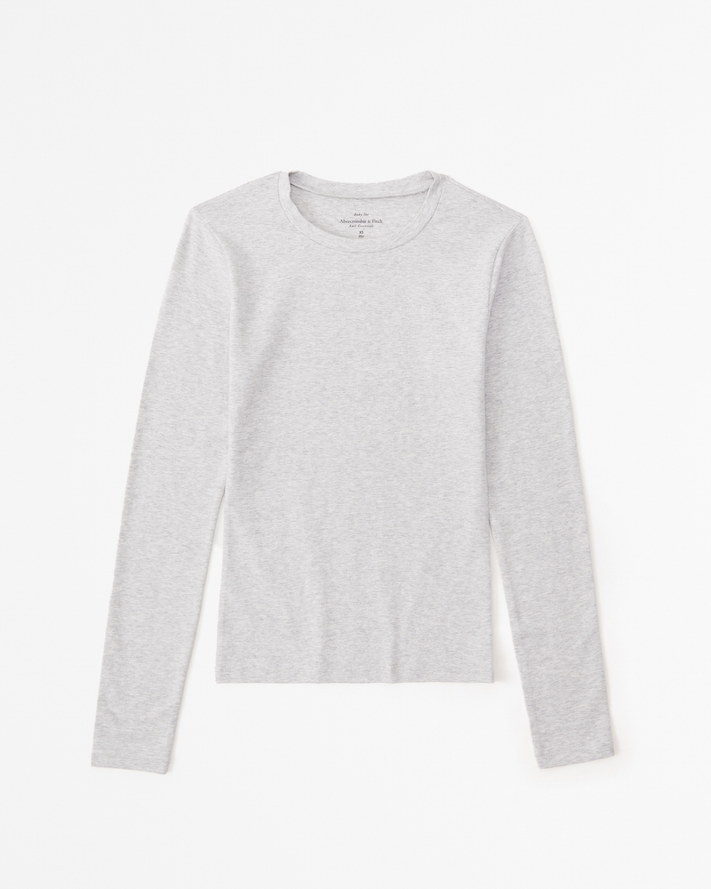 Essential Long-Sleeve Tuckable Baby Tee