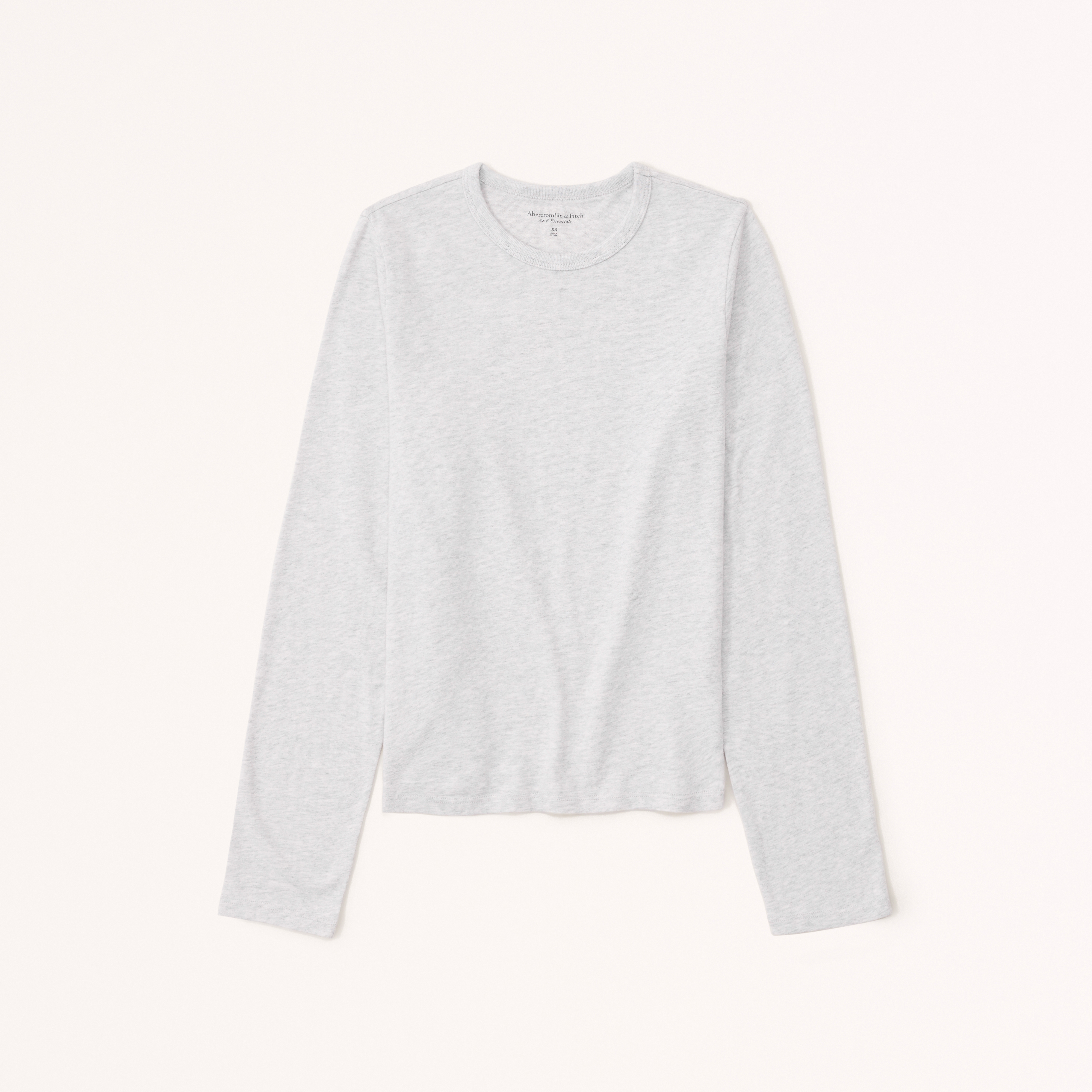 Abercrombie & Fitch Essential Long-Sleeve Skimming Tee