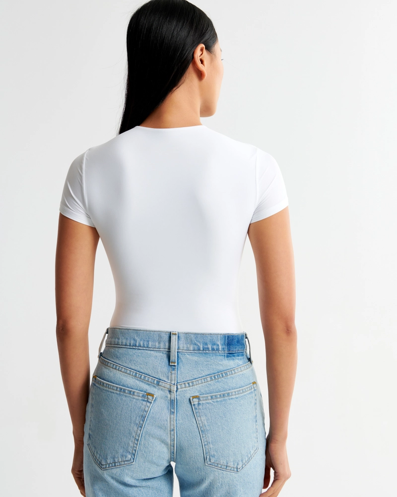 Soft Matte Seamless Tee Bodysuit