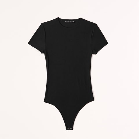 Женские футболки Abercrombie & Fitch Soft Matte Seamless Tee Bodysuit