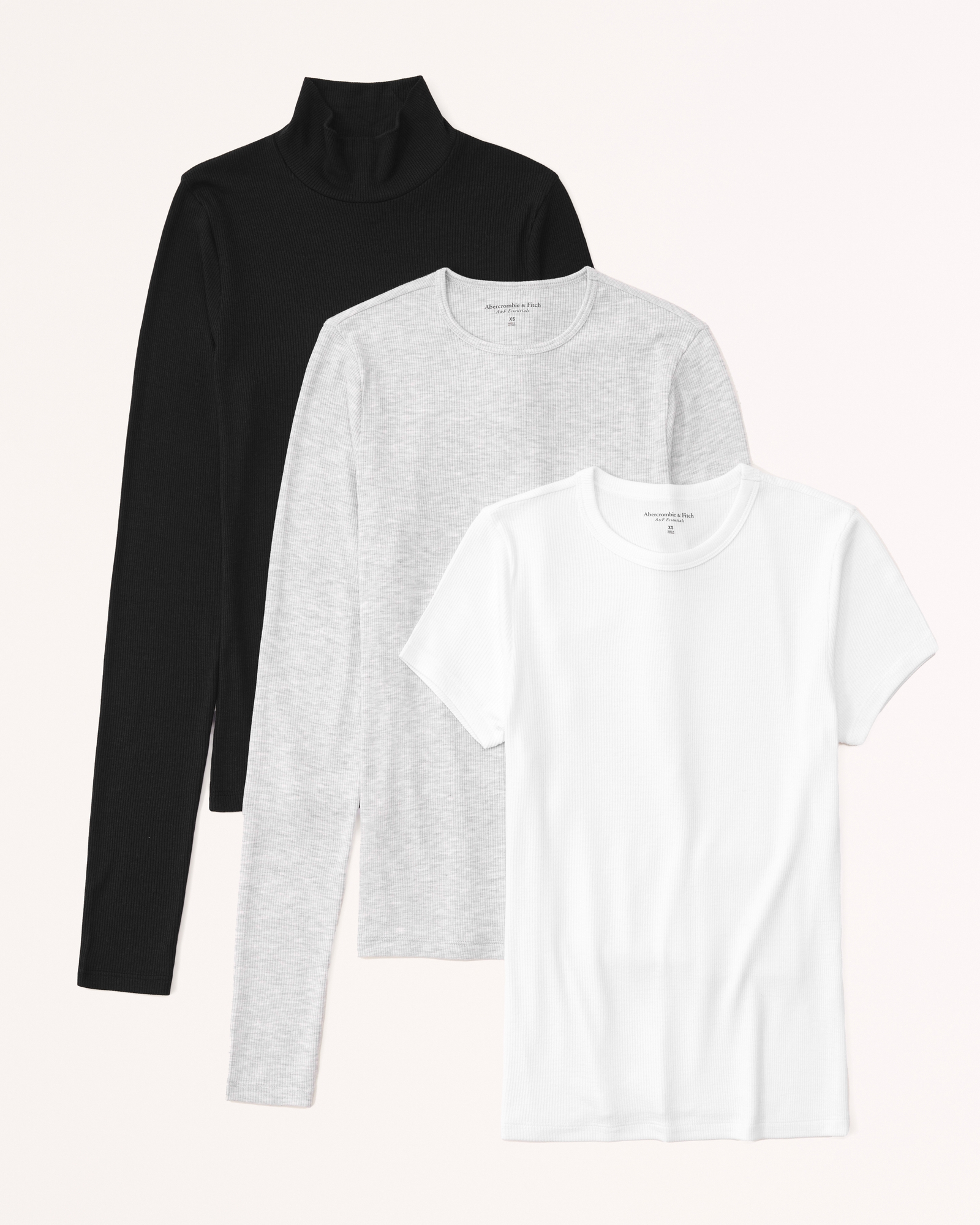 3-Pack Featherweight Rib Tuckable Tees