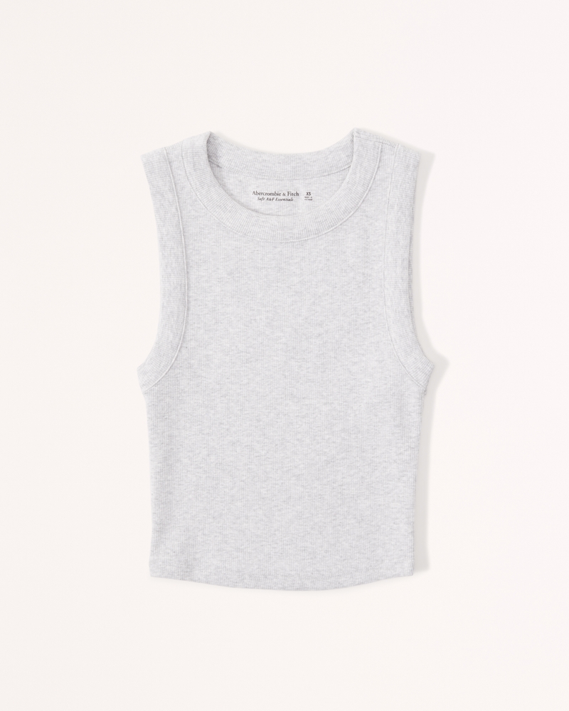 Abercrombie & Fitch Women's Cropped Crew Tank