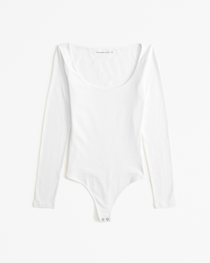 Black Women's Long Sleeve Bodysuits: Shop up to −90%