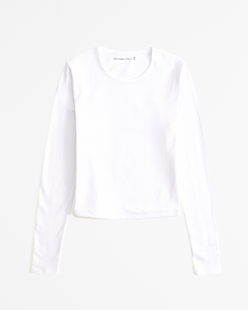 cropped long sleeve t shirt