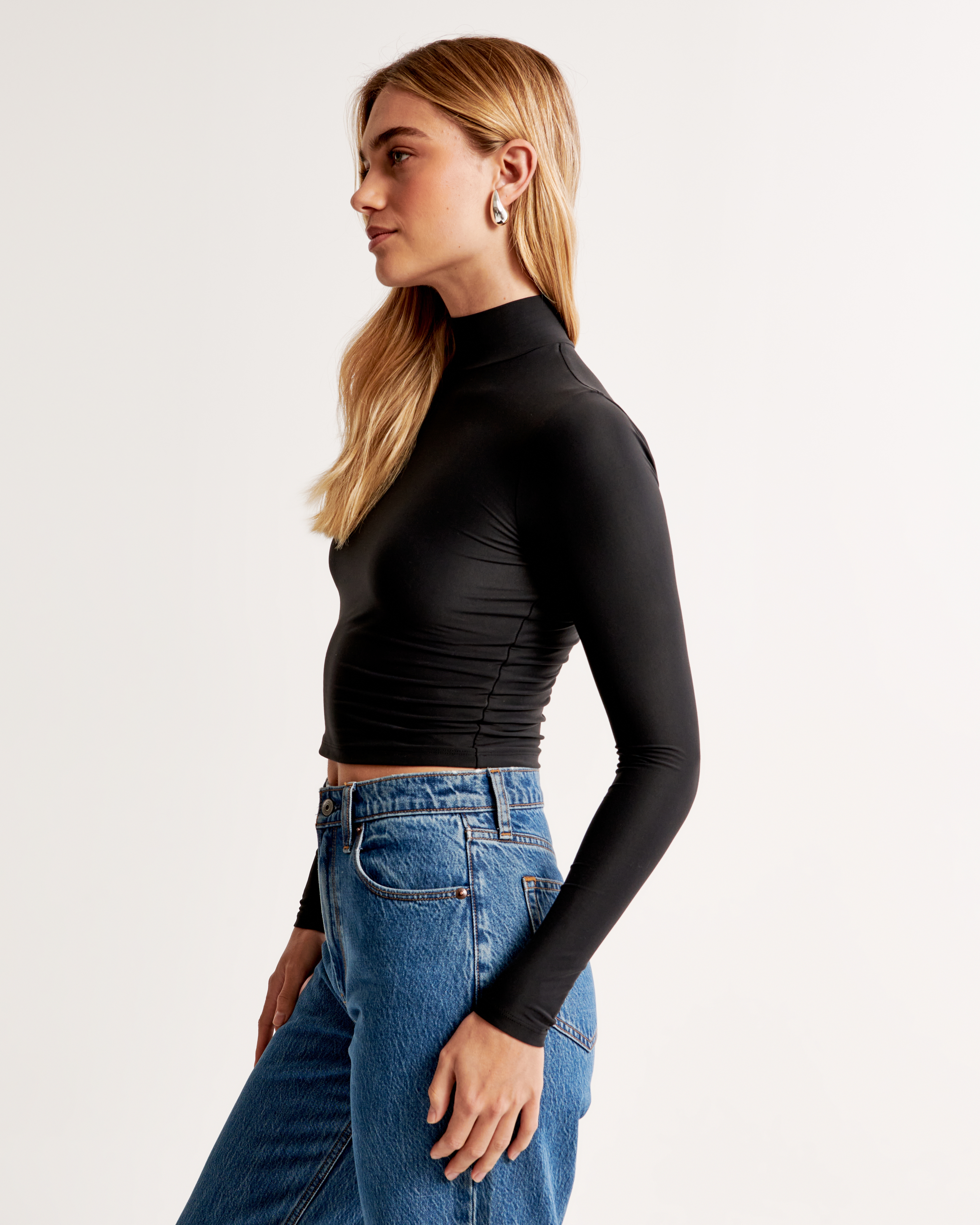 ともさかりえさん MY WEAKNESS Brook Mock Neck RT No. 9173 KNIT MOCK NECK SHORT SLEEVE – REALTAKAI