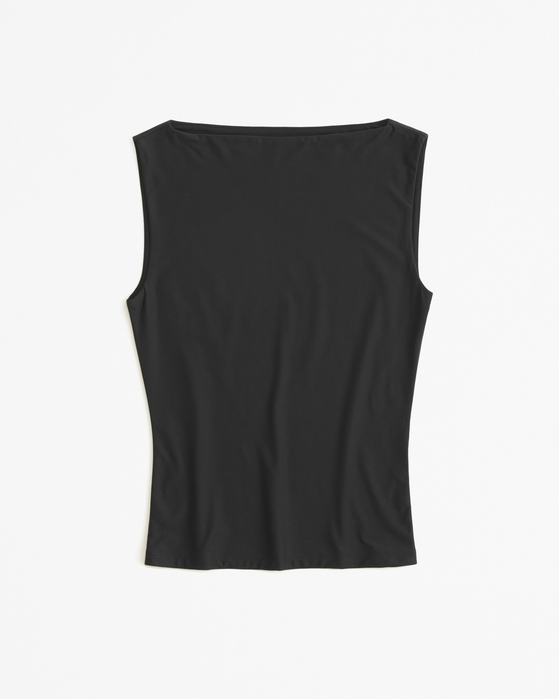 Women's Soft Matte Seamless Slash Top | Women's Tops | Abercrombie.com