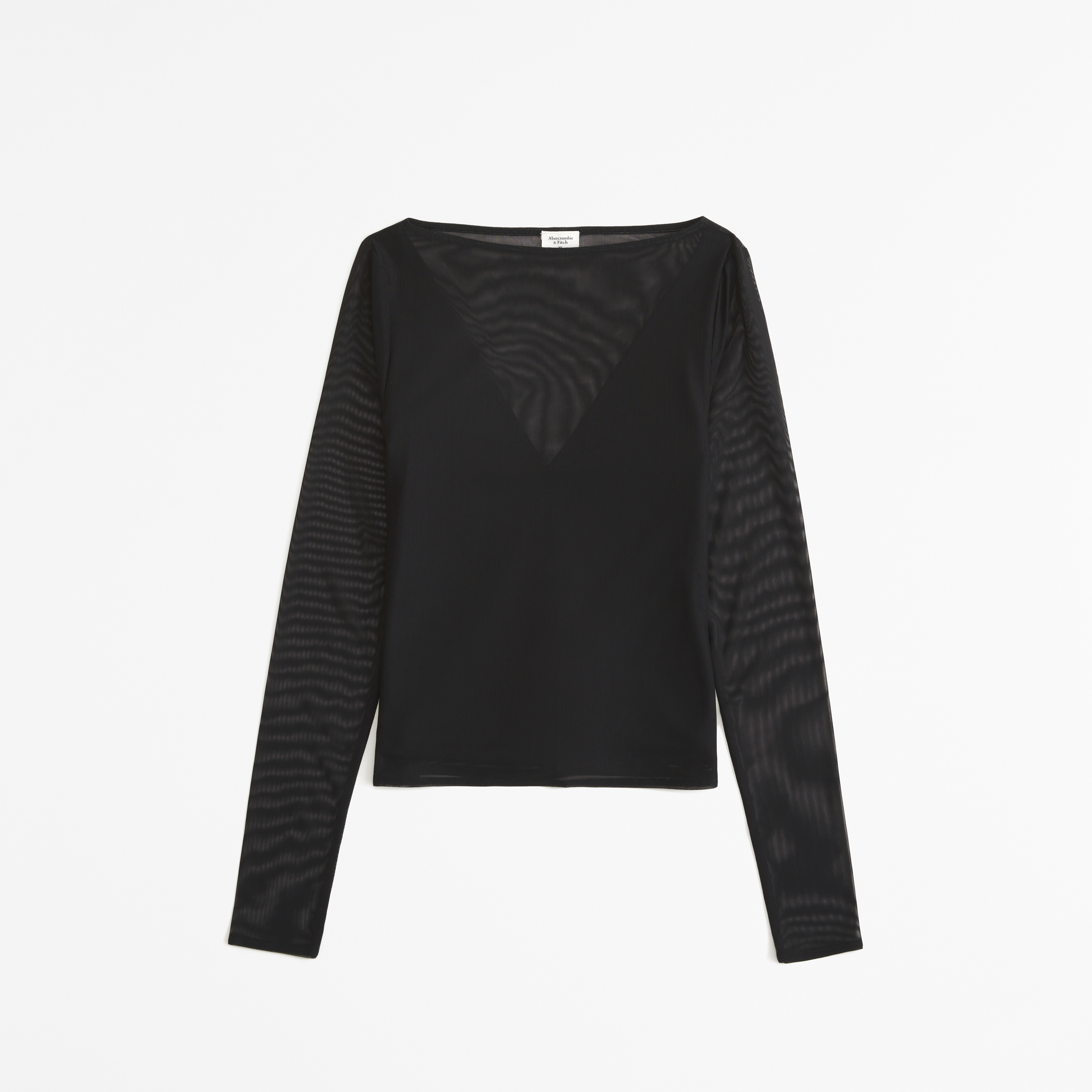 Women's Long-Sleeve Mesh Slash Top | Women's Tops