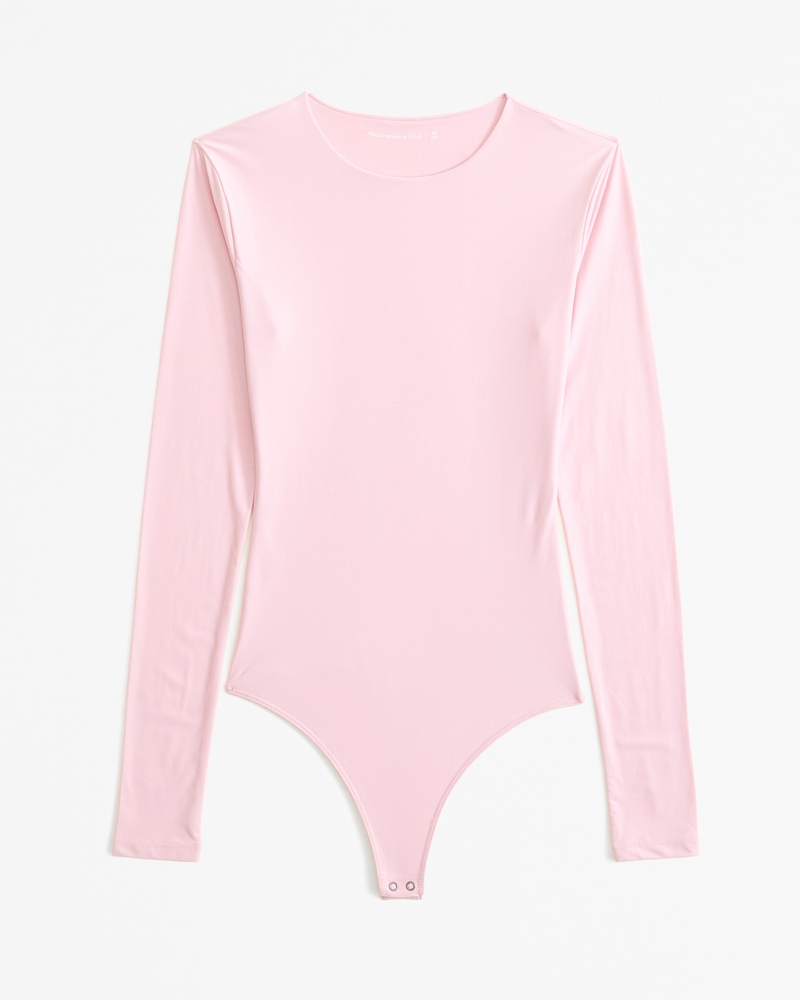 Monochrome thermal bodysuit in dusty pink, 9.99€