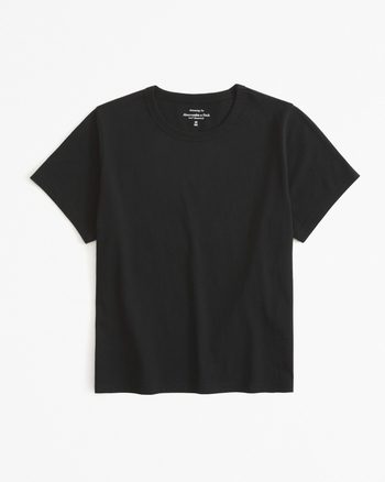 Essential Polished Body-Skimming Tee from Abercrombie & Fitch - $9.97