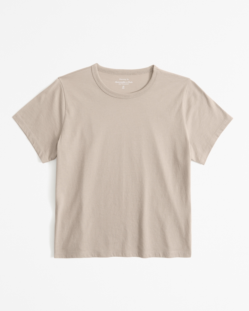 Essential Polished Body-Skimming Tee