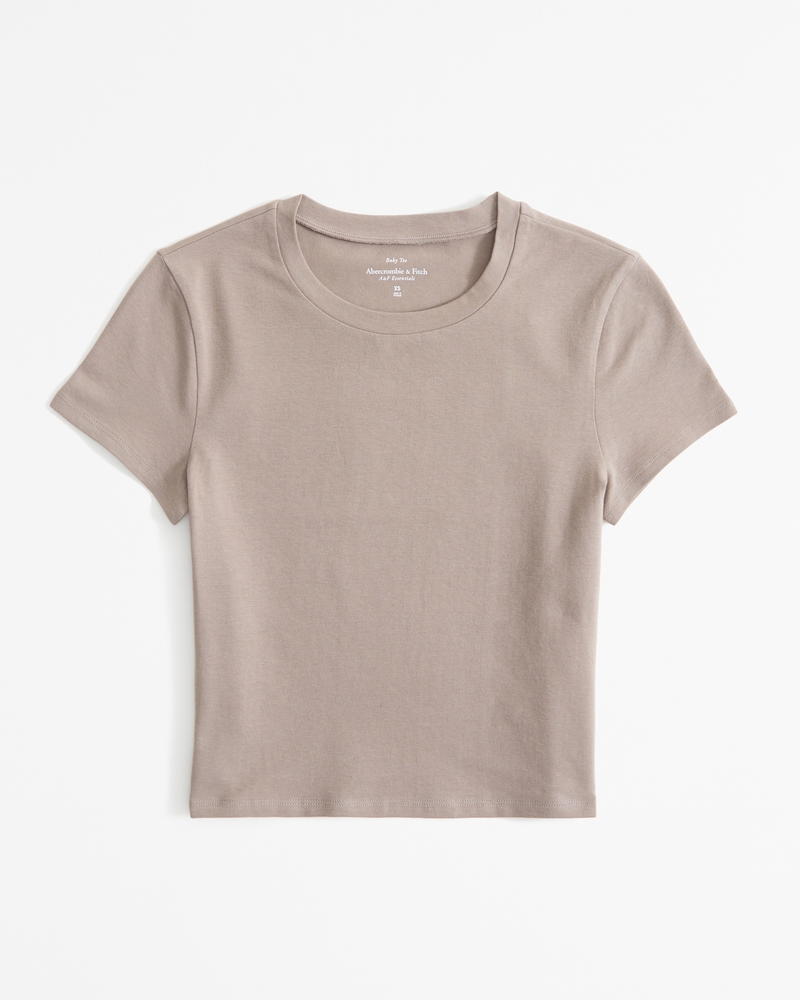 Women's Essential Baby Tee, Women's The A&F Getaway Shop