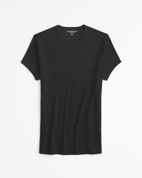 Featherweight Rib Tuckable Baby Tee