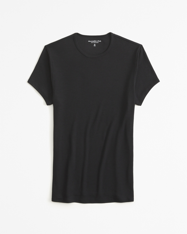 Featherweight Rib Tuckable Baby Tee