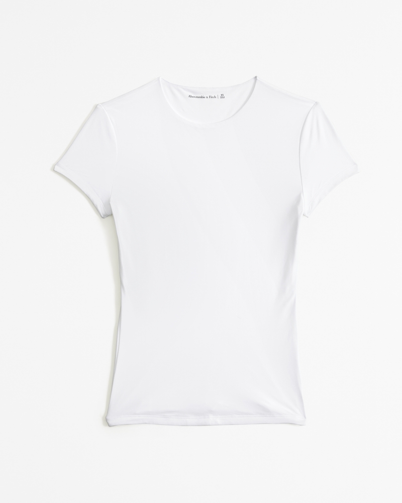 Women's Soft Matte Seamless Tuckable Baby Tee