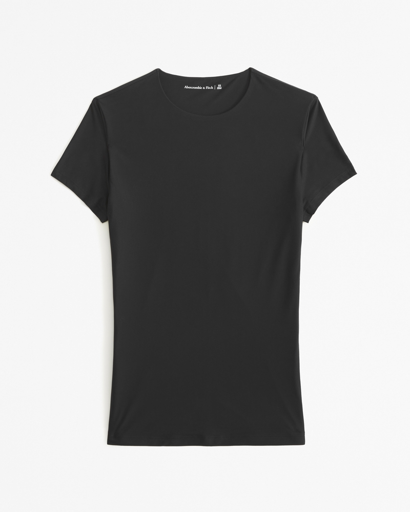 Women's Soft Matte Seamless Tuckable Long-Sleeve Tee