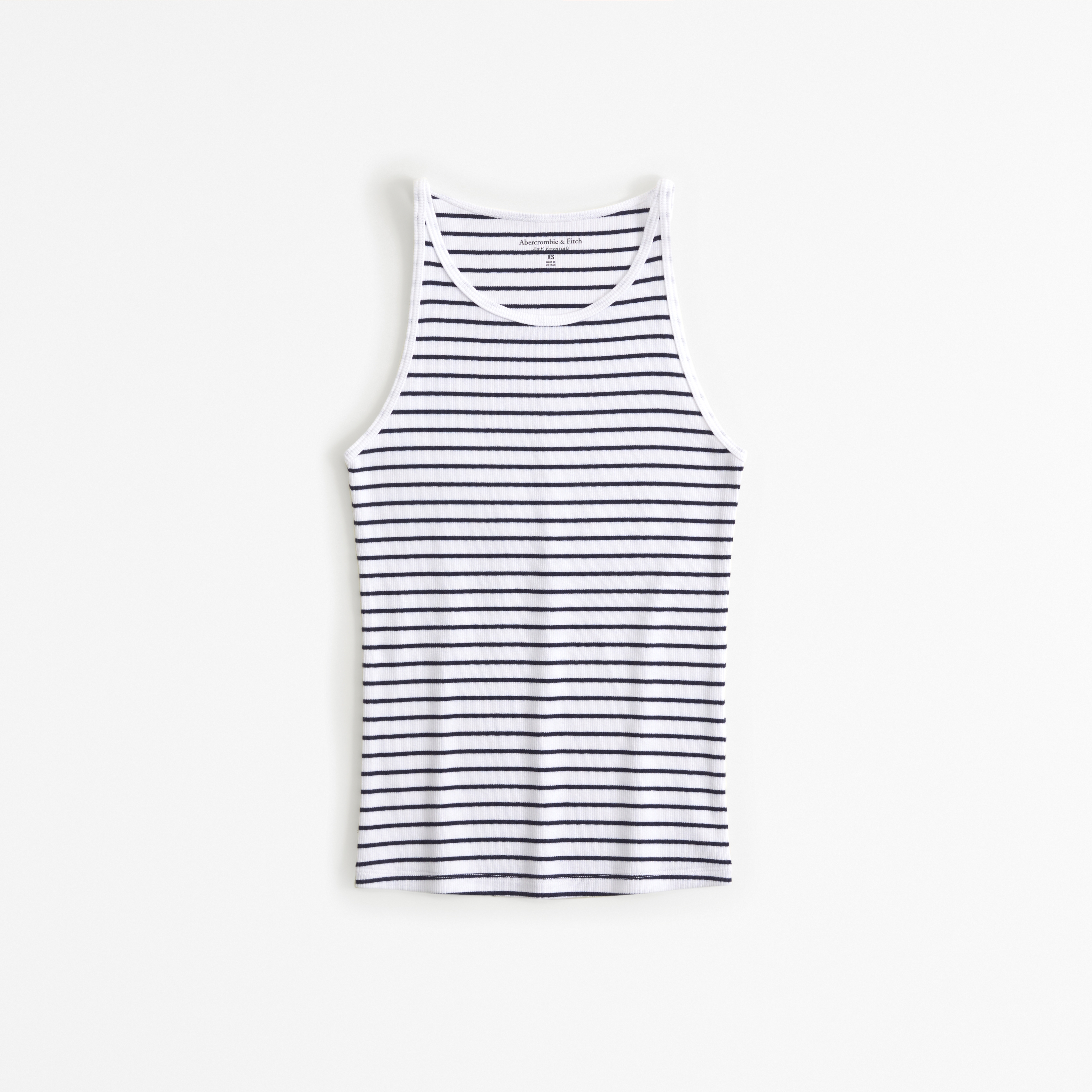 Abercrombie and 2024 Fitch striped ribbed tank xs