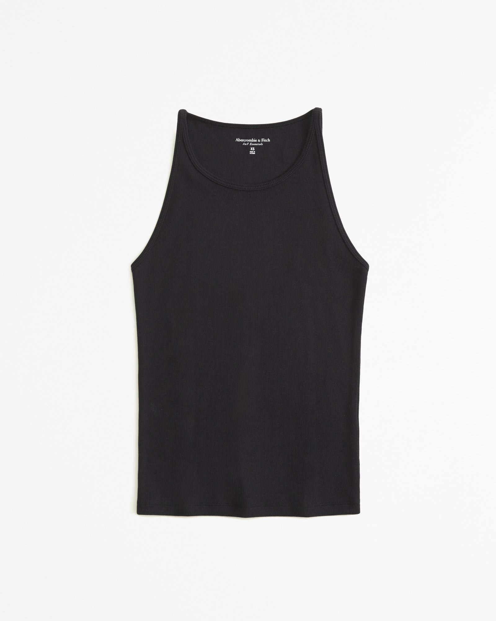 Essential Tuckable High-Neck 90s Rib Tank