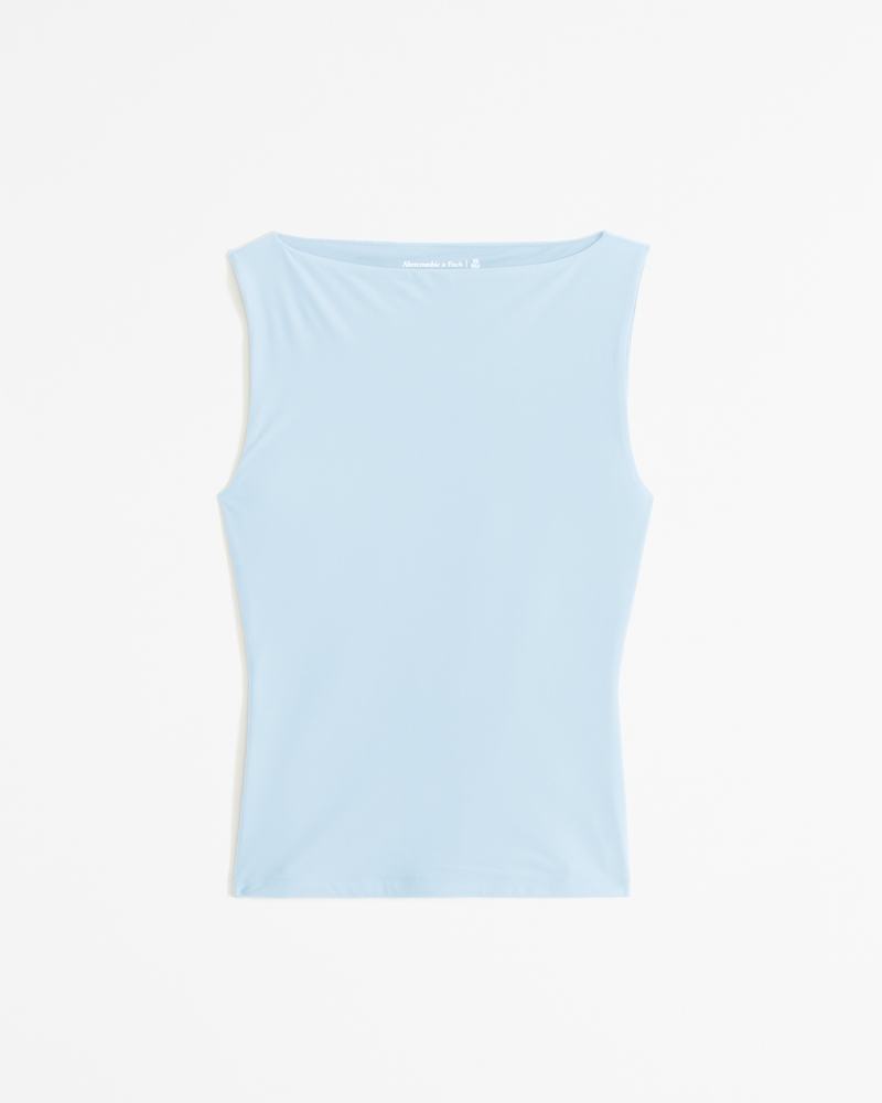 Women's Soft Matte Seamless Slash Top | Women's Tops | Abercrombie.com