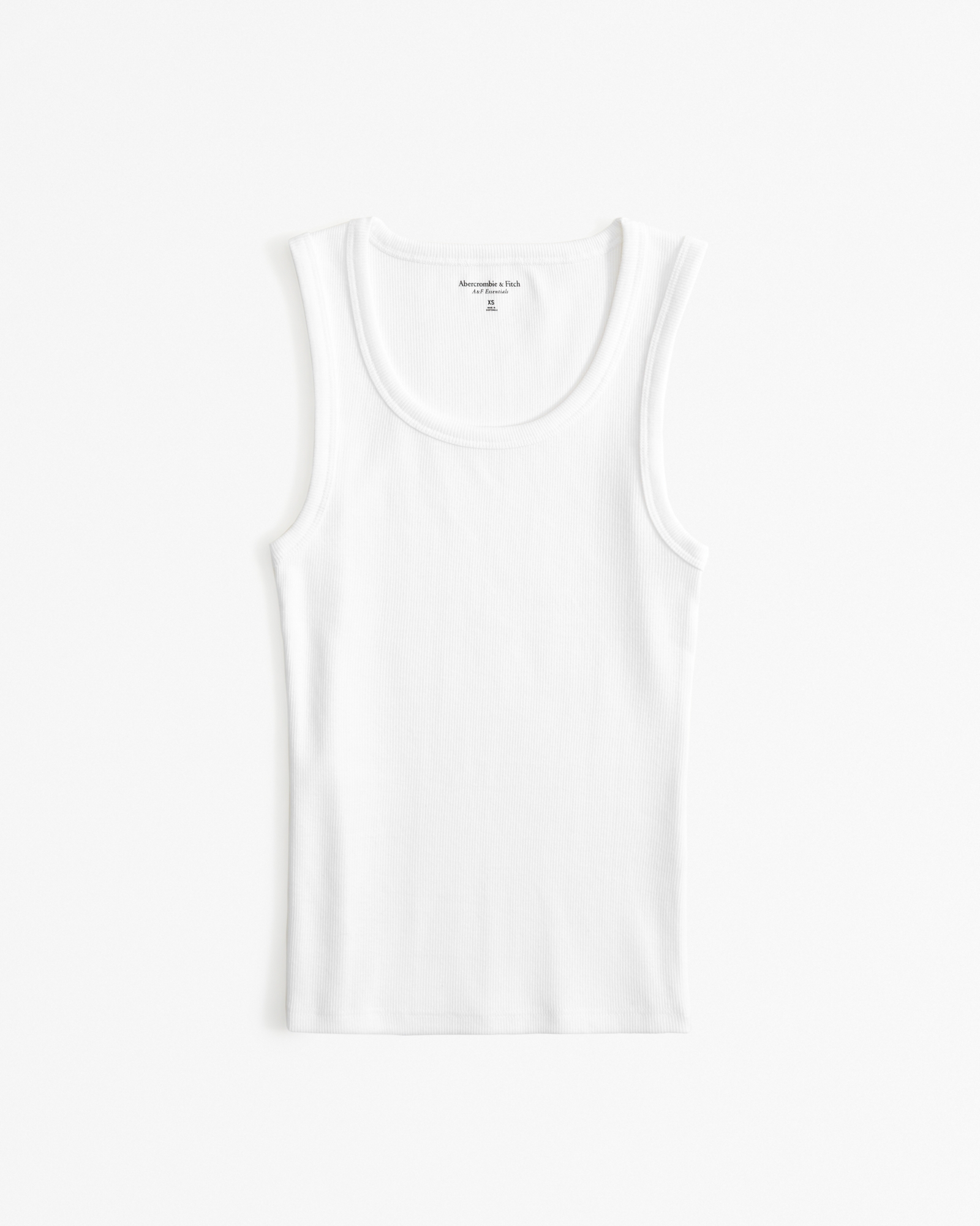 Women's Essential Tuckable High Scoopneck Rib Tank