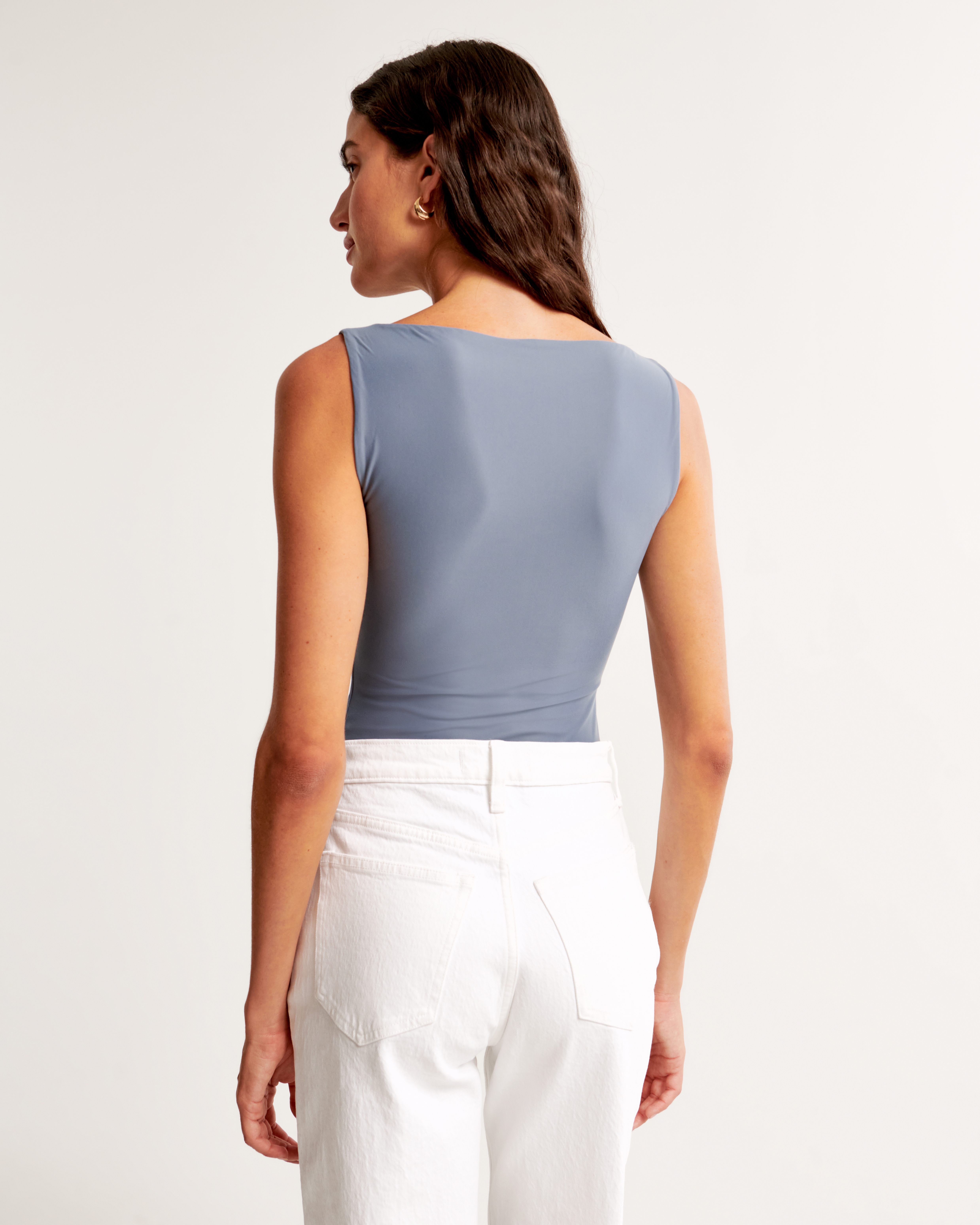 Women's Soft Matte Seamless Slash Top | Women's Tops | Abercrombie.com