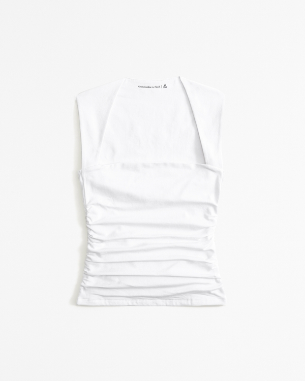 PB embroidered tank top white - Women