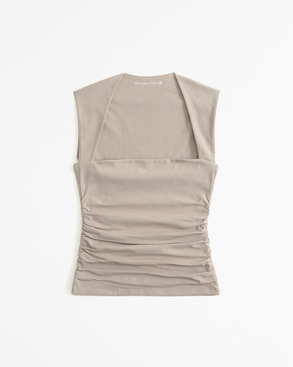 The A&F Ava Top, Brown