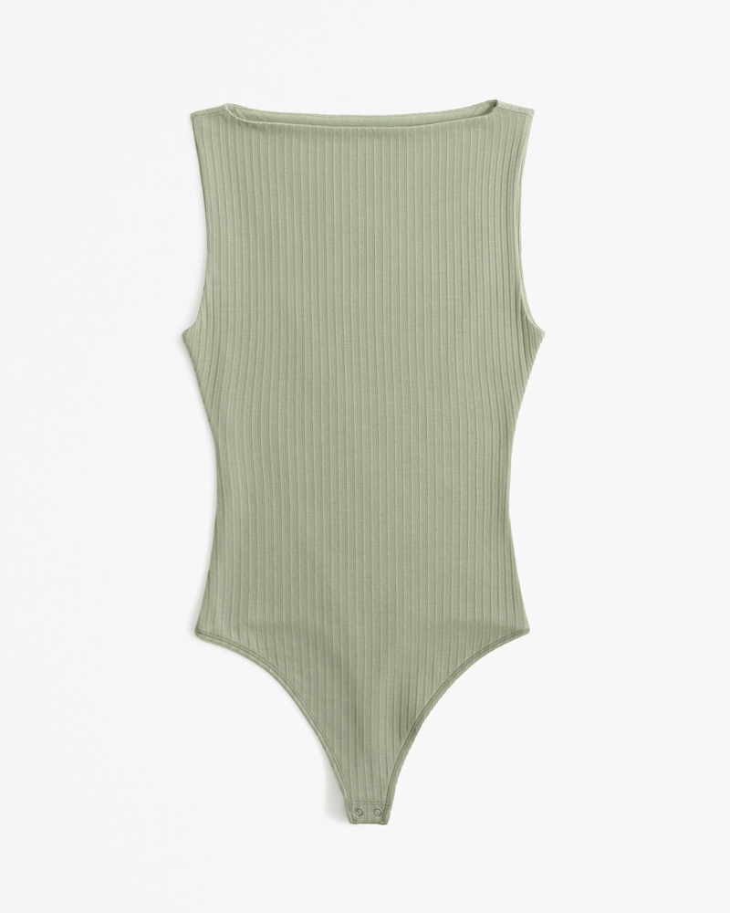Women's Ribbed Tank Bodysuit - A New Day™