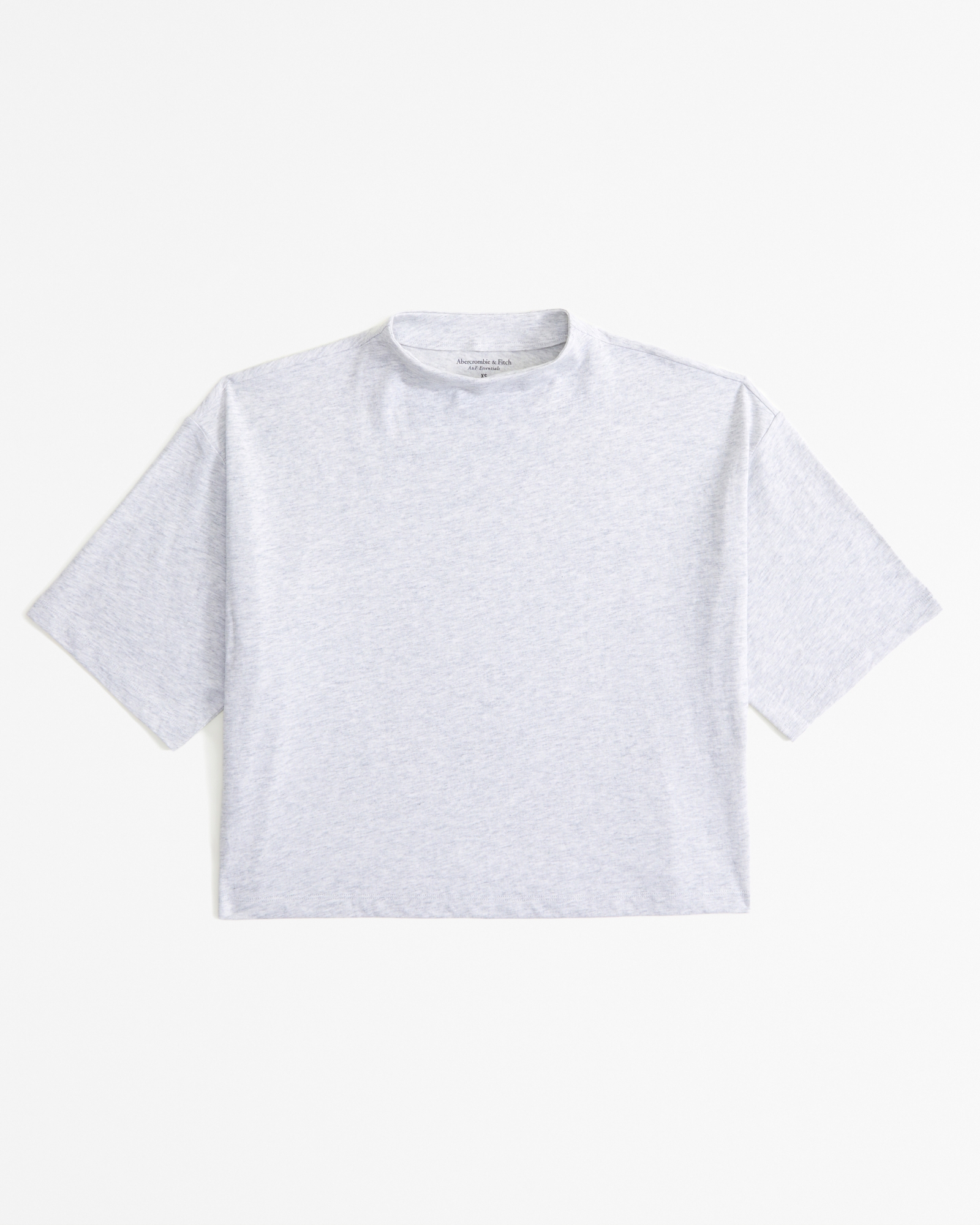 Essential Premium Polished Half-Sleeve Mockneck Tee