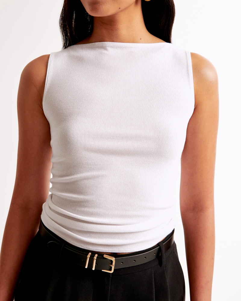 Wide Rib Slash Top