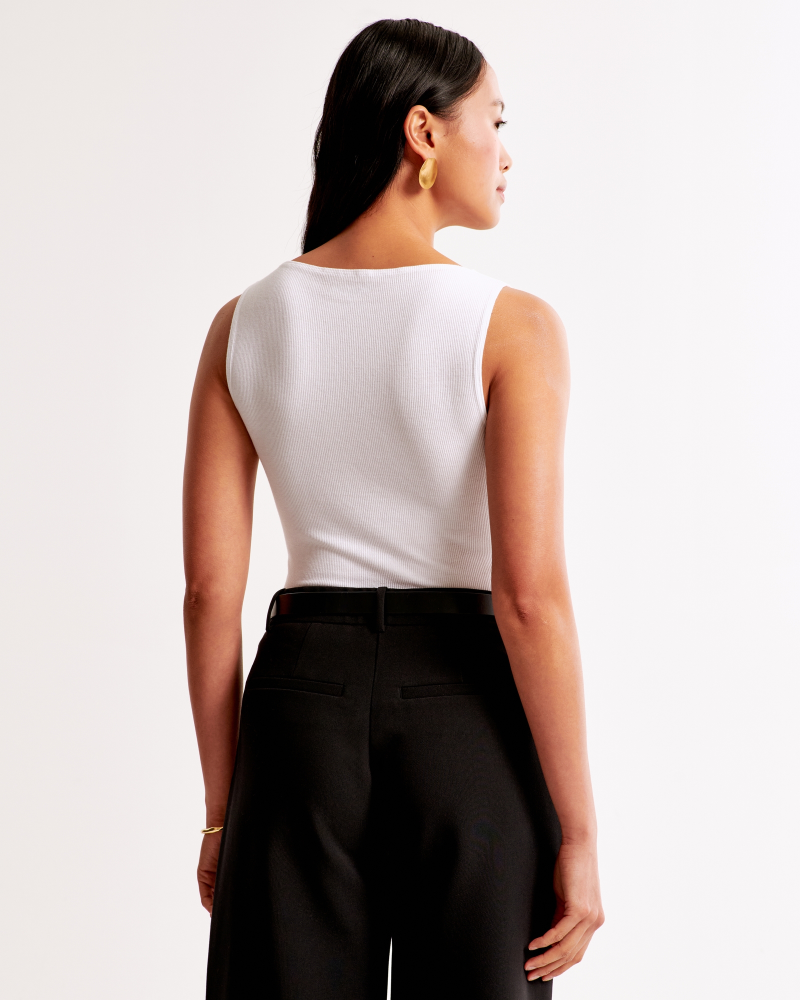 Wide Rib Slash Top