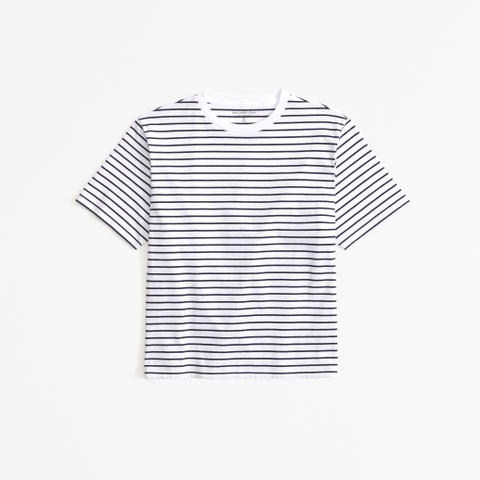 Женские футболки Abercrombie & Fitch Essential Premium Polished Relaxed Tee