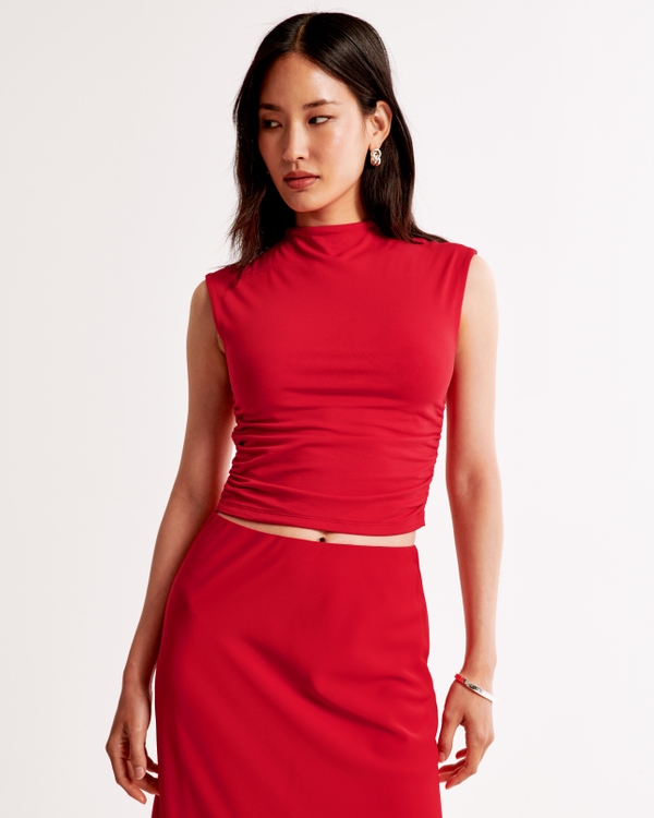 The A&F Paloma Top, Red view 1