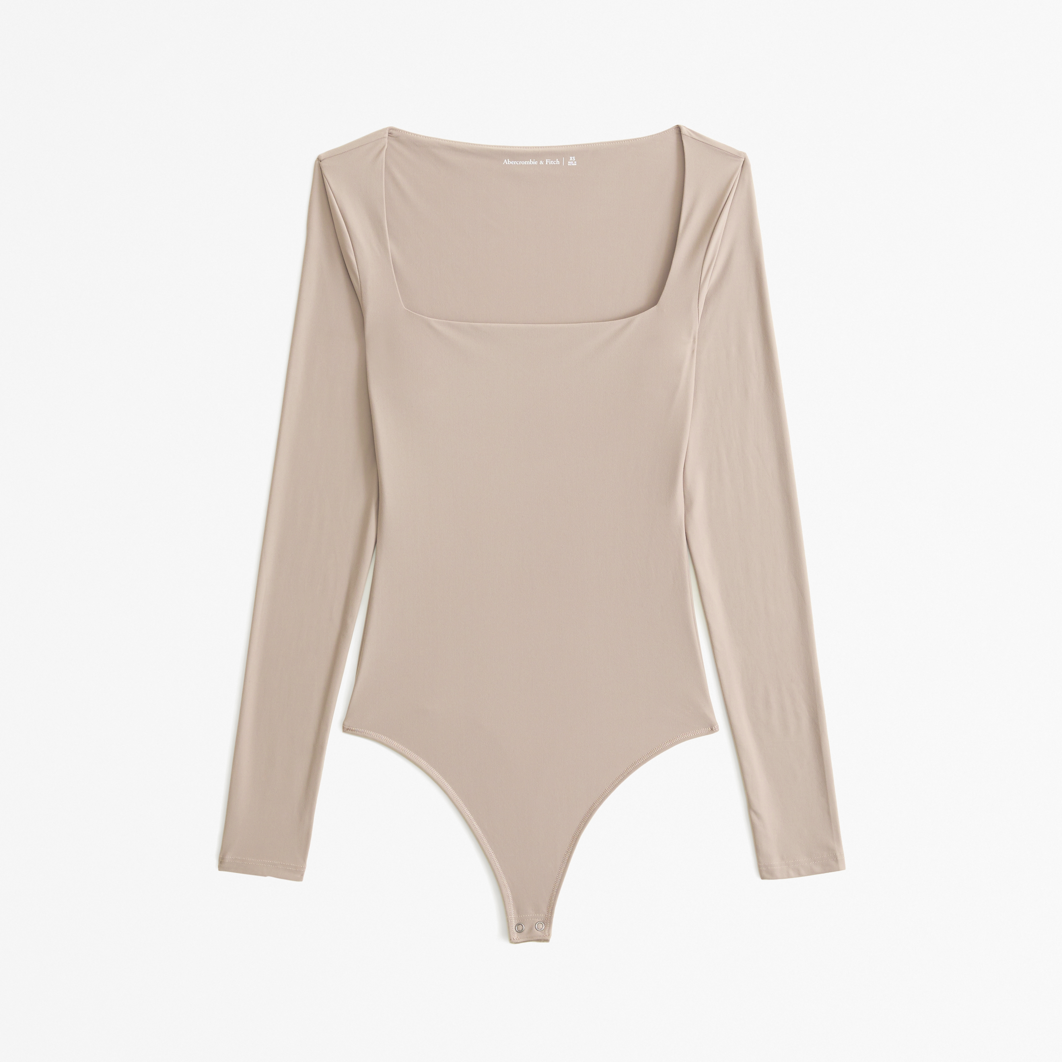 Abercrombie & Fitch Soft Matte Seamless Long-Sleeve Tuckable