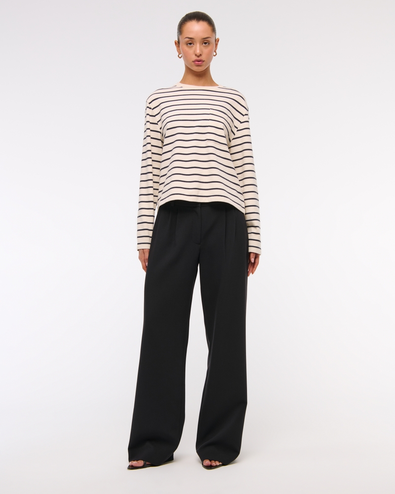 Long-Sleeve Jersey Easy Tee