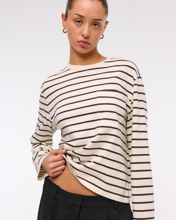 Long-Sleeve Jersey Easy Tee