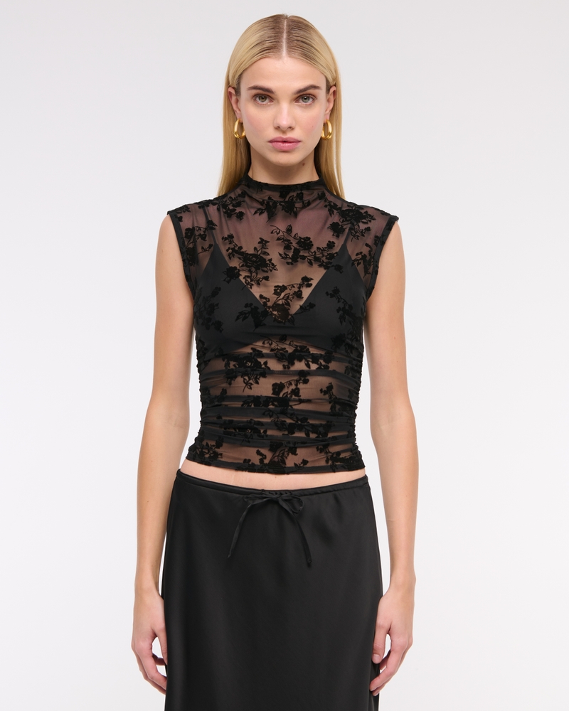 The A&F Paloma Mesh Top