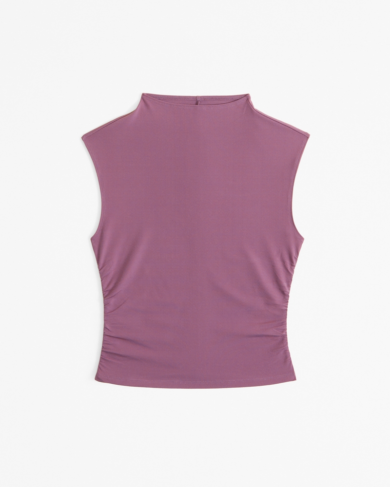 Denise Textured V Neck Tank
