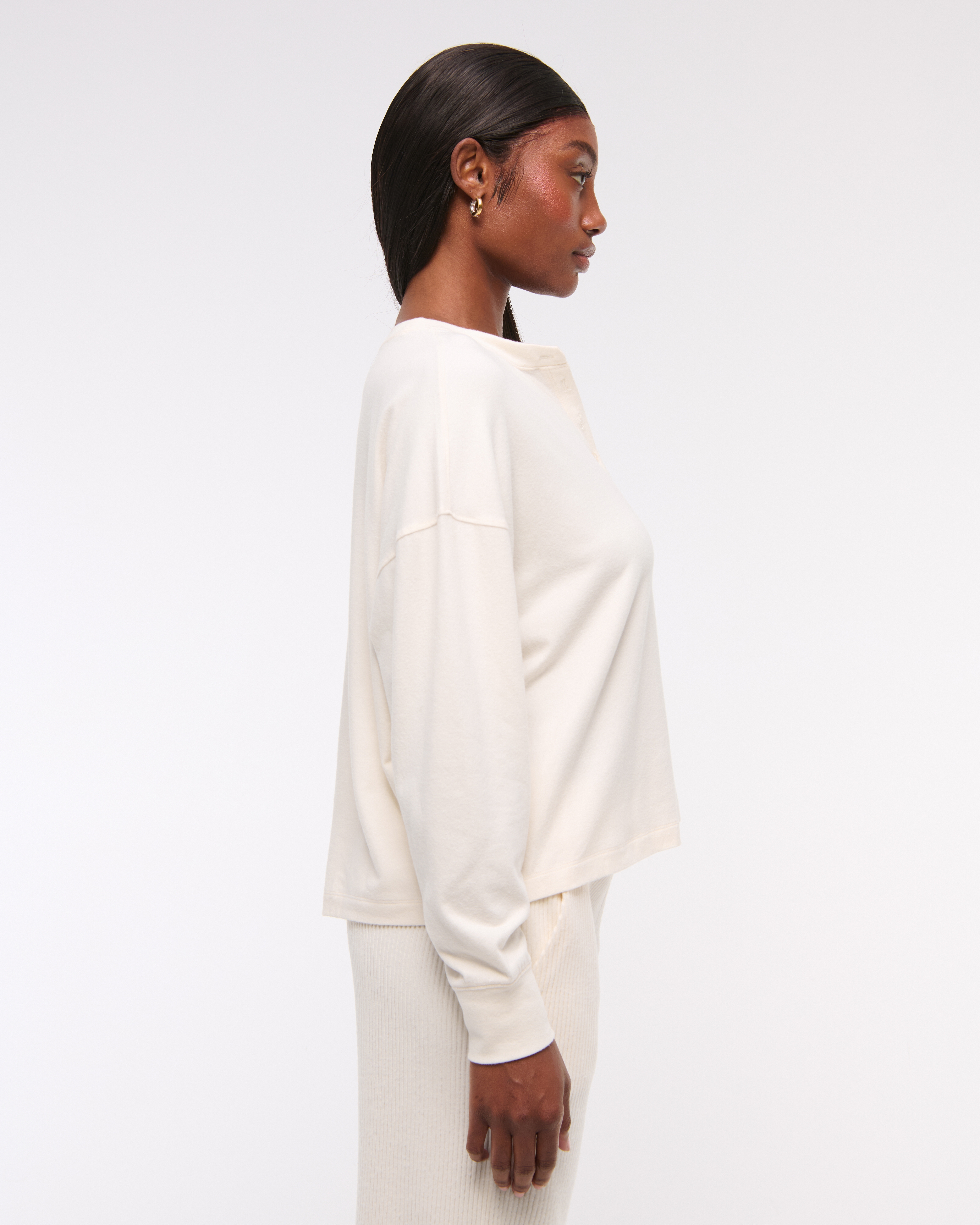 トップス COSYHARU Henley Neck Sleeve Knit COOFANDY Mens Henley Shirts Long Sleeve Quarter 1/4 Crewneck
