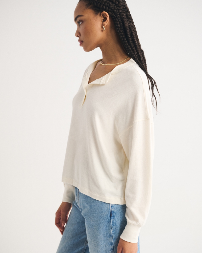 Hauts D'Été Pour Femmes Tendance Col Rond Manches Courtes Chemises à Illets Décontractées Coupe Ample Blouses Habillées Tunique Blanche