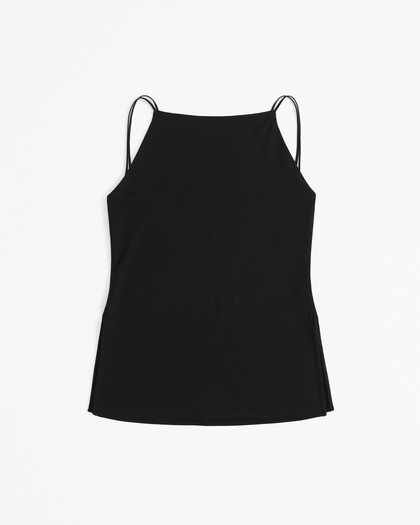 Longline Cotton-Modal Apron Top